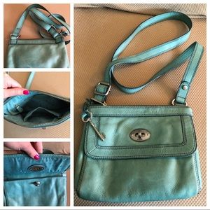 Leather Fossil crossbody